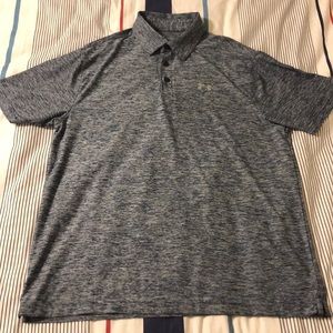 Under Armour Men’s Golf Polo - Large/Gray